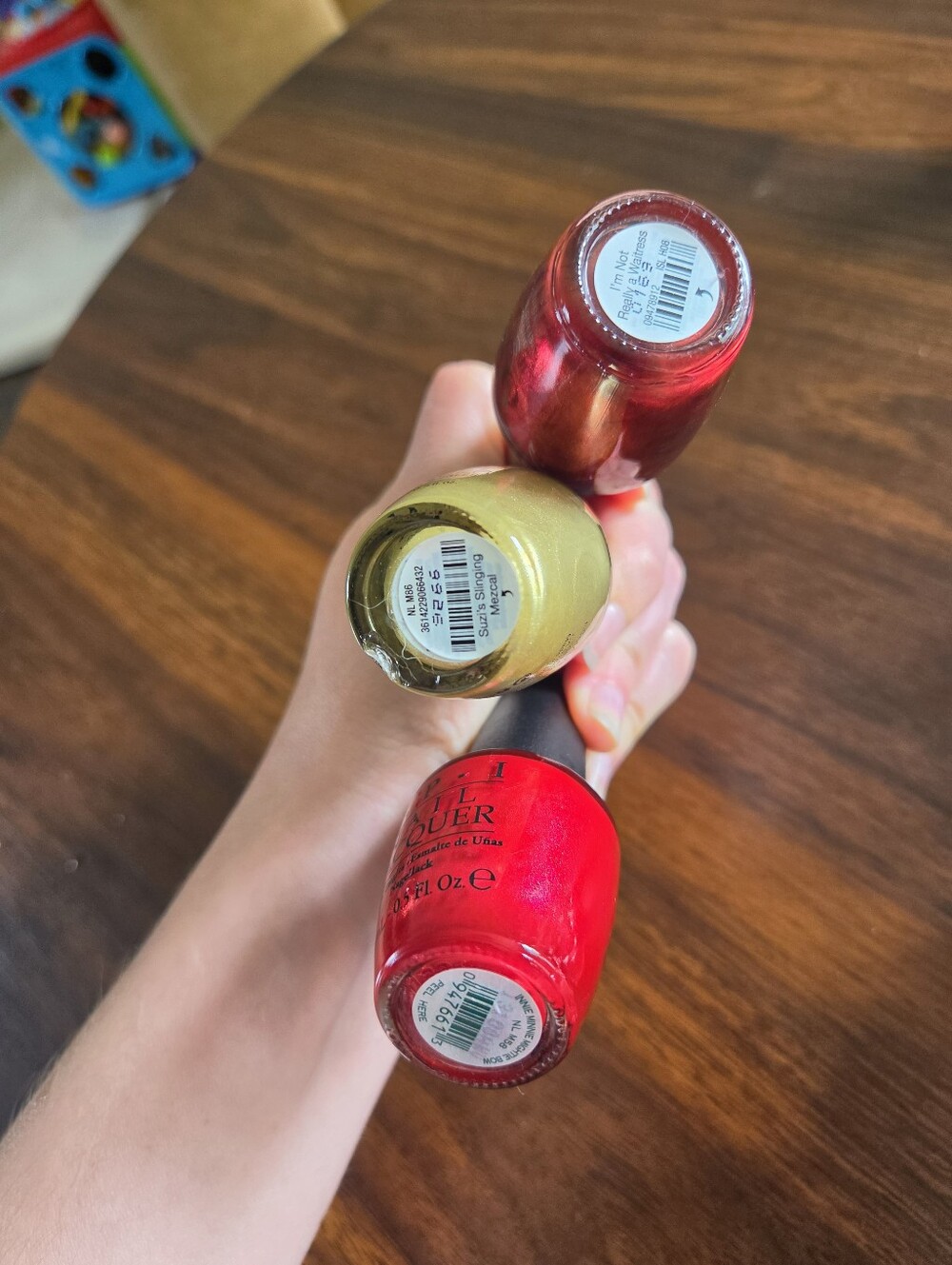 OPI Nail Polish Lot of 3 - I’m Not Really A Waitress, Minnie & Mighty Bow, Suzi' - Picture 4 of 4